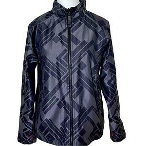 POWDER ROOM TRILOGY Jacket Waterproof Size M Graphic Print Winter Snow Gorpcore